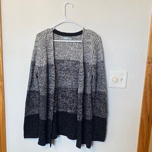 Maurice’s block ombré sweater cardigan